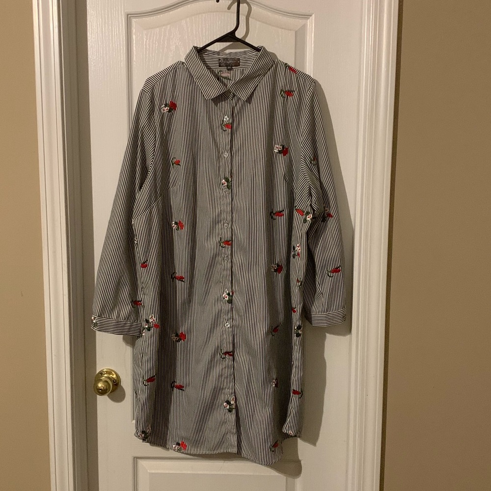 Button down dress